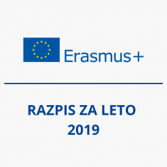 Zbiranje predlogov za program Erasmus+ v letu 2019