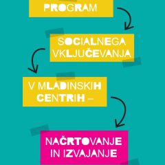 Program socialnega vključevanja v mladinskih centrih – načrtovanje in izvajanje