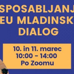 Usposabljanje: EU mladinski dialog