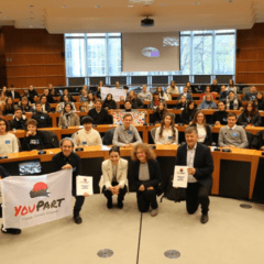 Mladi evropskim poslancem predstavili svoje zahteve