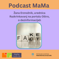 Podcast MaMa: O dezinformacijah