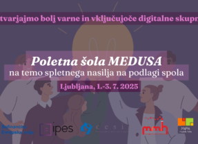 MEDUSA Poletna šola za mlade: Skupaj za varnejši in vključujoč digitalni prostor