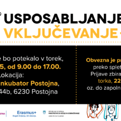 Vabilo na usposabljanje Vključevanje +
