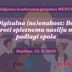 Digitalna (ne)enakost: Boj proti spletnemu nasilju na podlagi spola