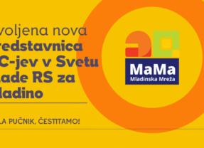 Nova predstavnica mladinskih centrov v Svetu Vlade RS za mladino je Špela Pučnik